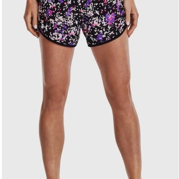 Under Armour Women's Fly-By 2.0 Printed Shorts - Picture 2 of 5